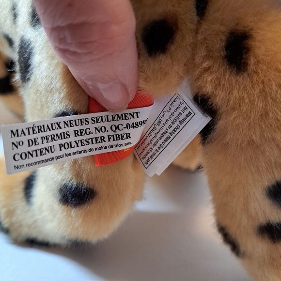 Adventure Planet CHEETAH LEOPARD Big Cat Plush Stuffed Toy Furry - Picture 10 of 13